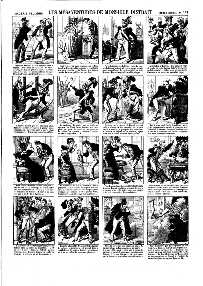 Les mésaventures de Monsieur Distrait