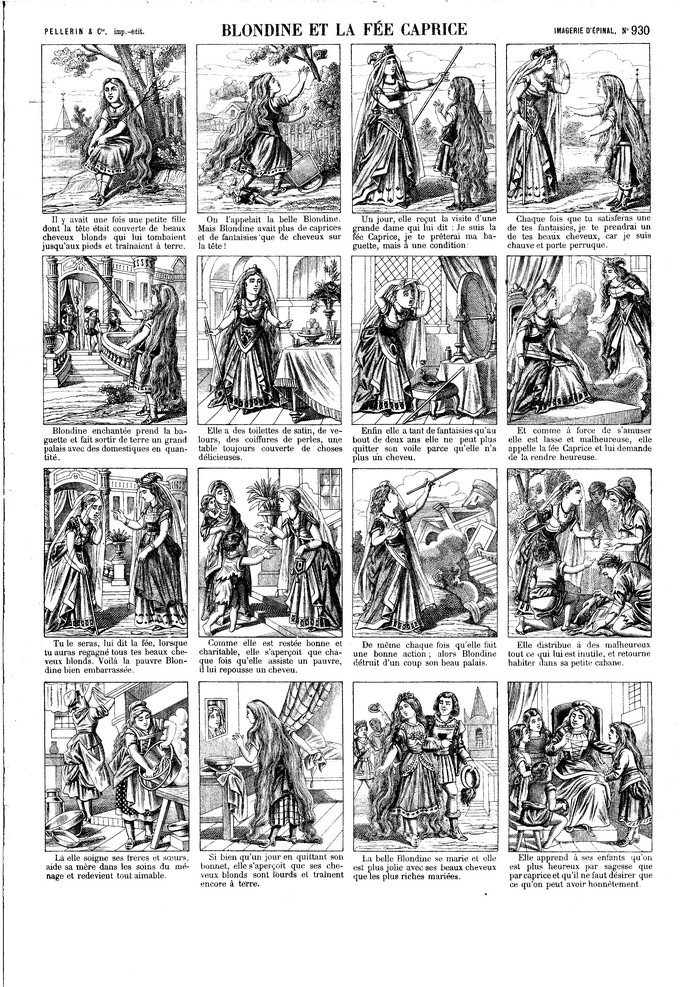 Blondine et la fée Caprice