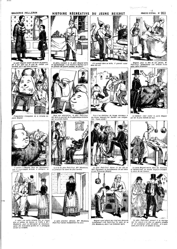 Histoire récréative du jeune beignet