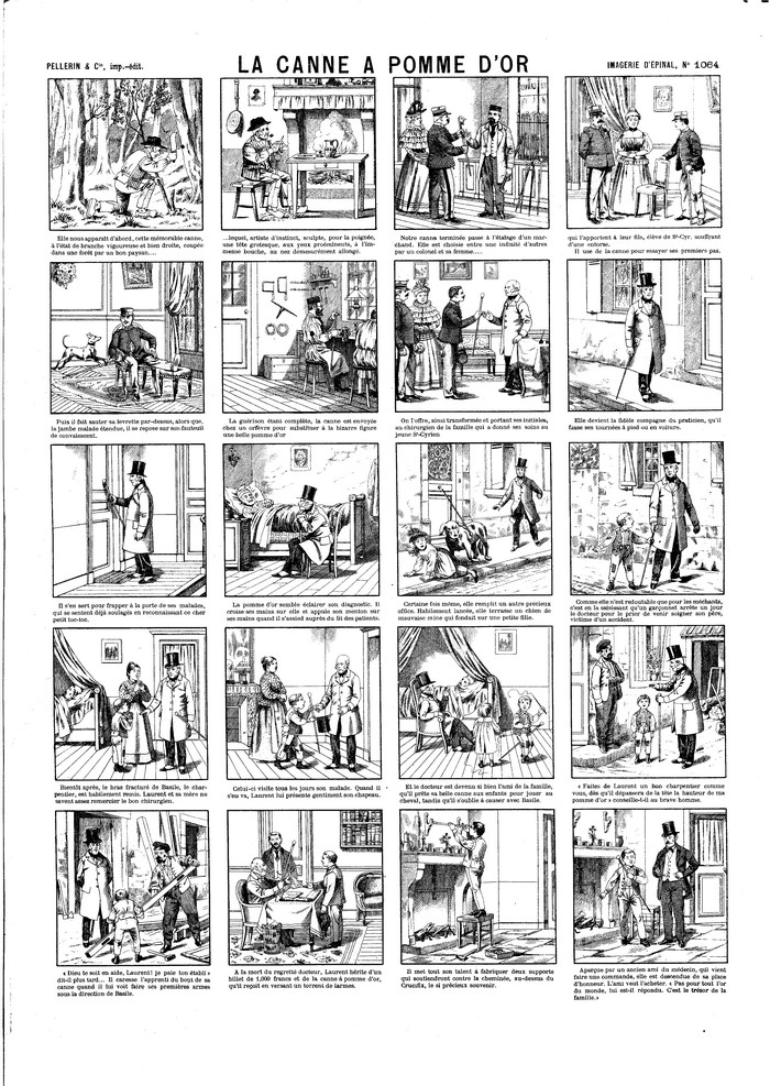 La canne a pomme d?or