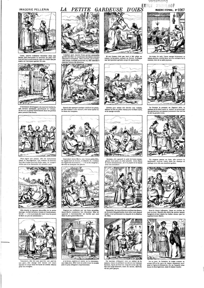 La petite gardeuse d?oies