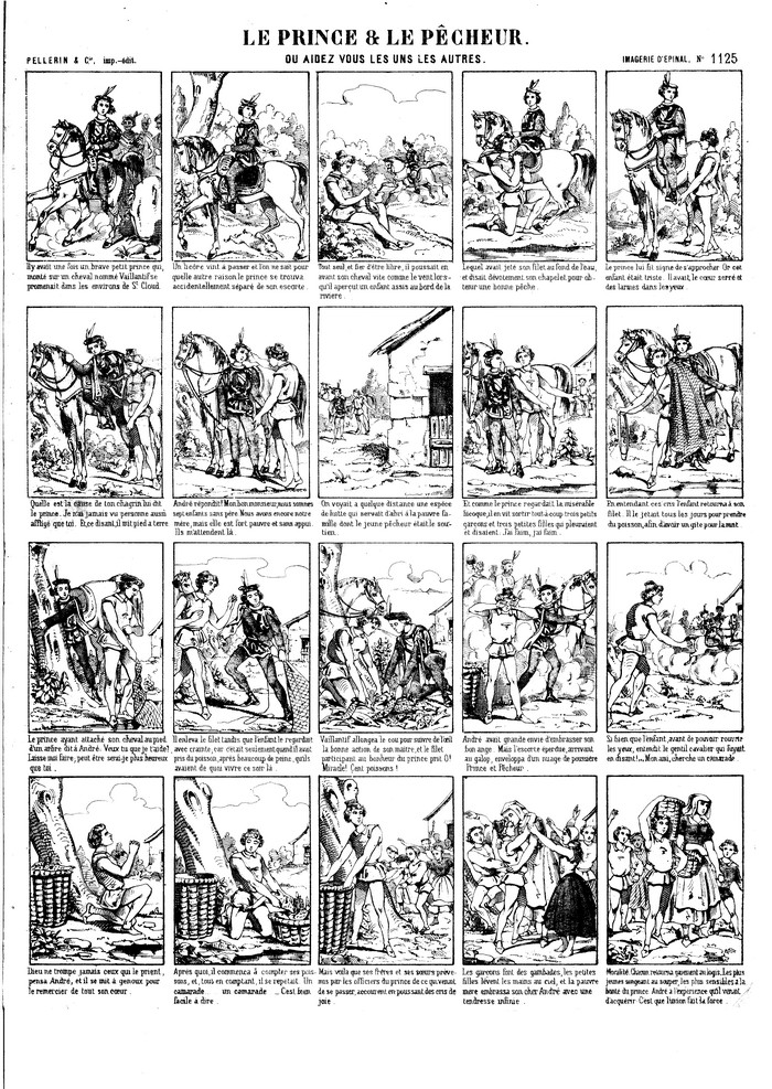 Le prince & le pêcheur ou aidez vous les uns le autres