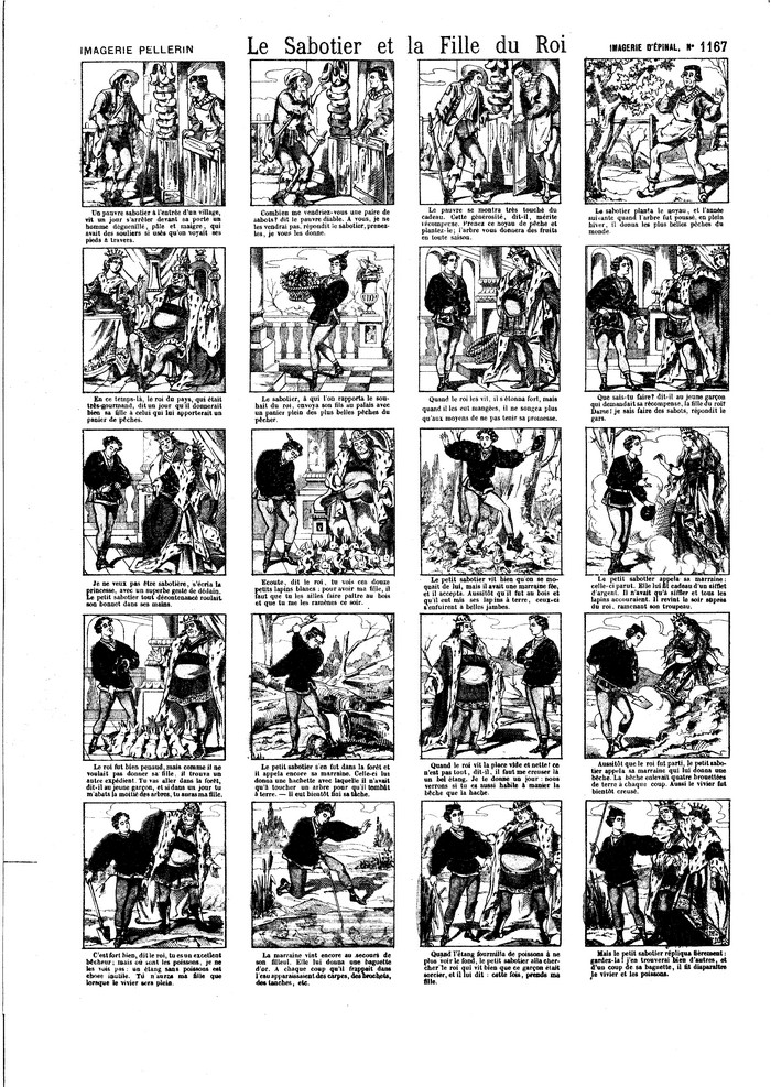 Le sabotier et la fille du roi