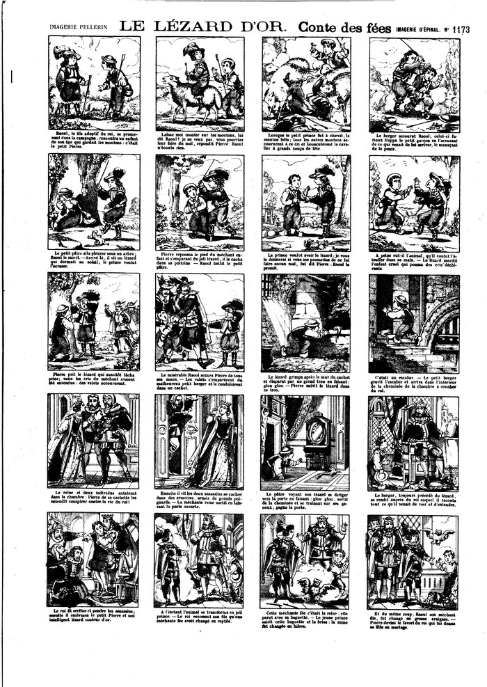 Le lézard d?or ? Conte des fées