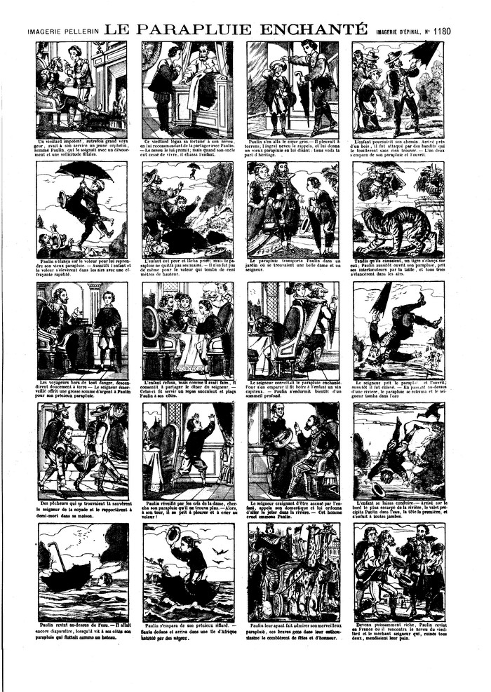 Le parapluie enchanté