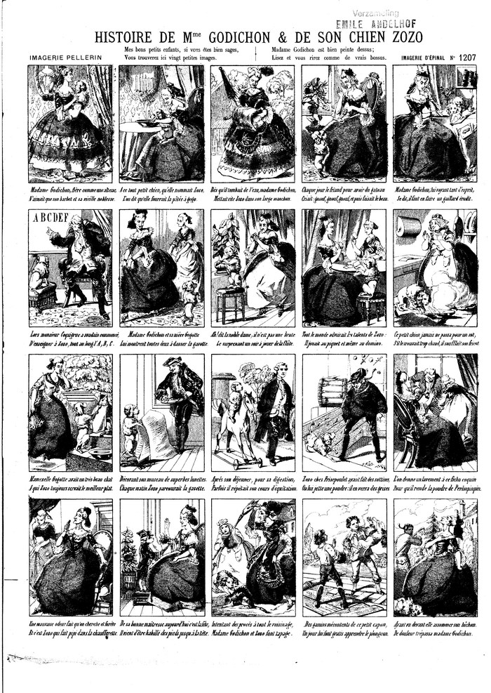 Histoire de Mme Godichon & de son chien Zozo