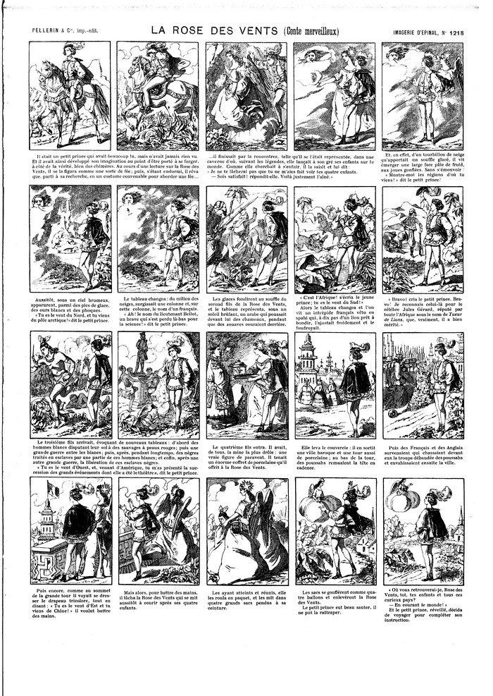 La rose des vents (Conte merveilleux)