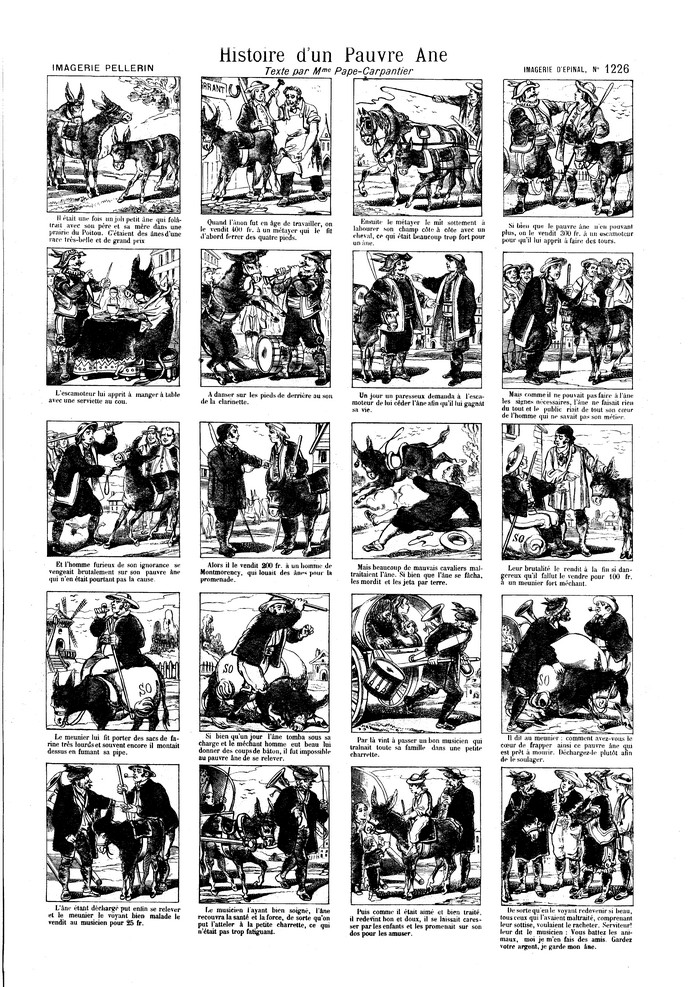 Histoire d'un pauvre âne