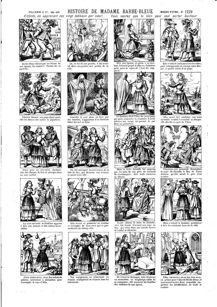 Histoire de Madame Barbe-bleu