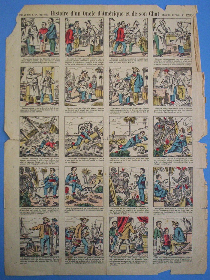 Histoire d'un Oncle d?Amérique de son chat