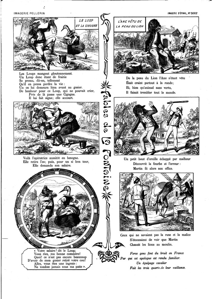 Le loup et la cigogne