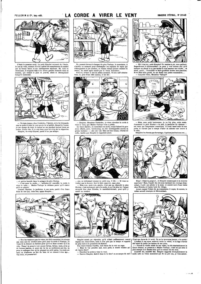 La corde a virer le vent