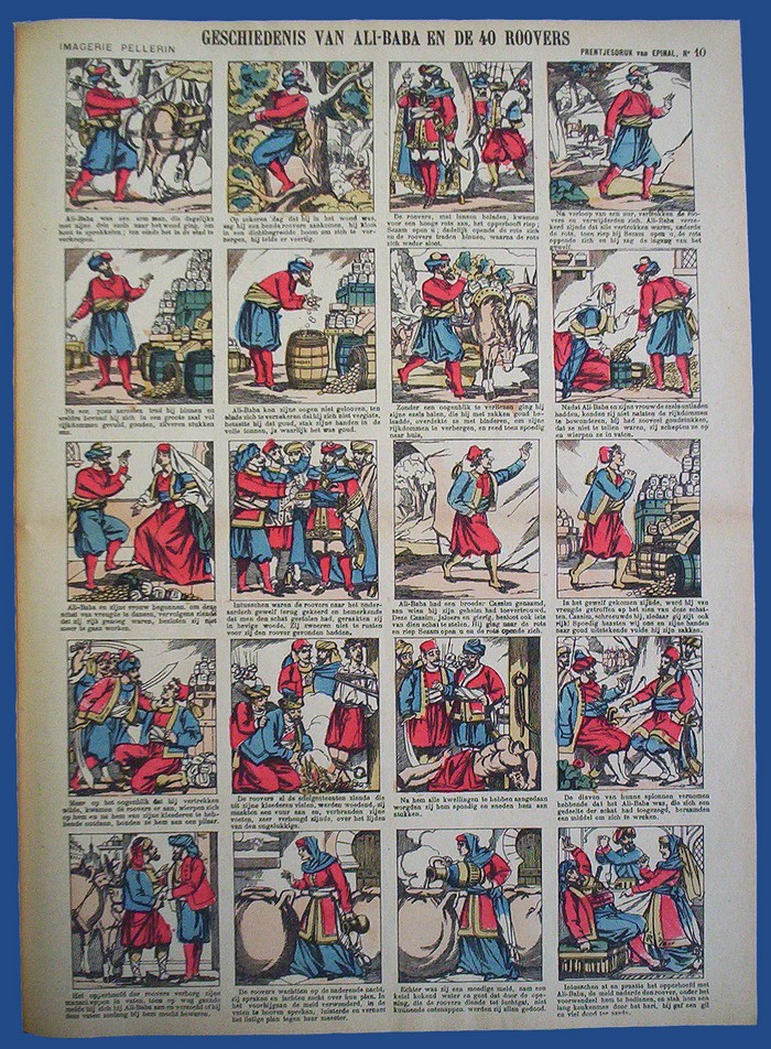 Geschiedenis van Ali-Baba en de 40 rovers