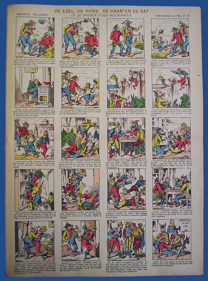 De ezel, de hond, de haan en de kat of de Bremers stadsmuzikanten