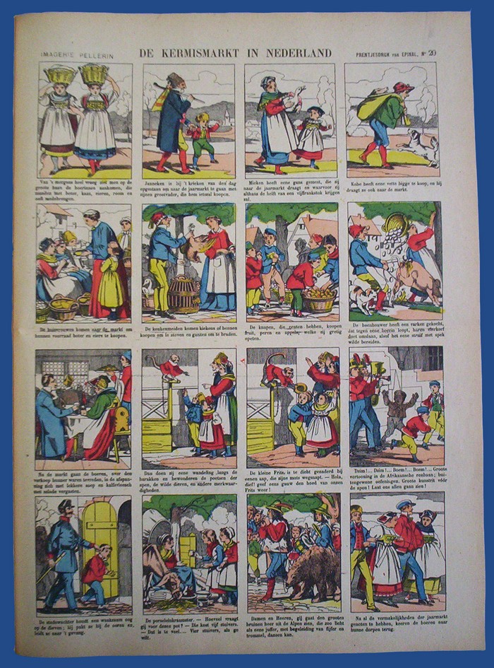 De kermismarkt in Nederland