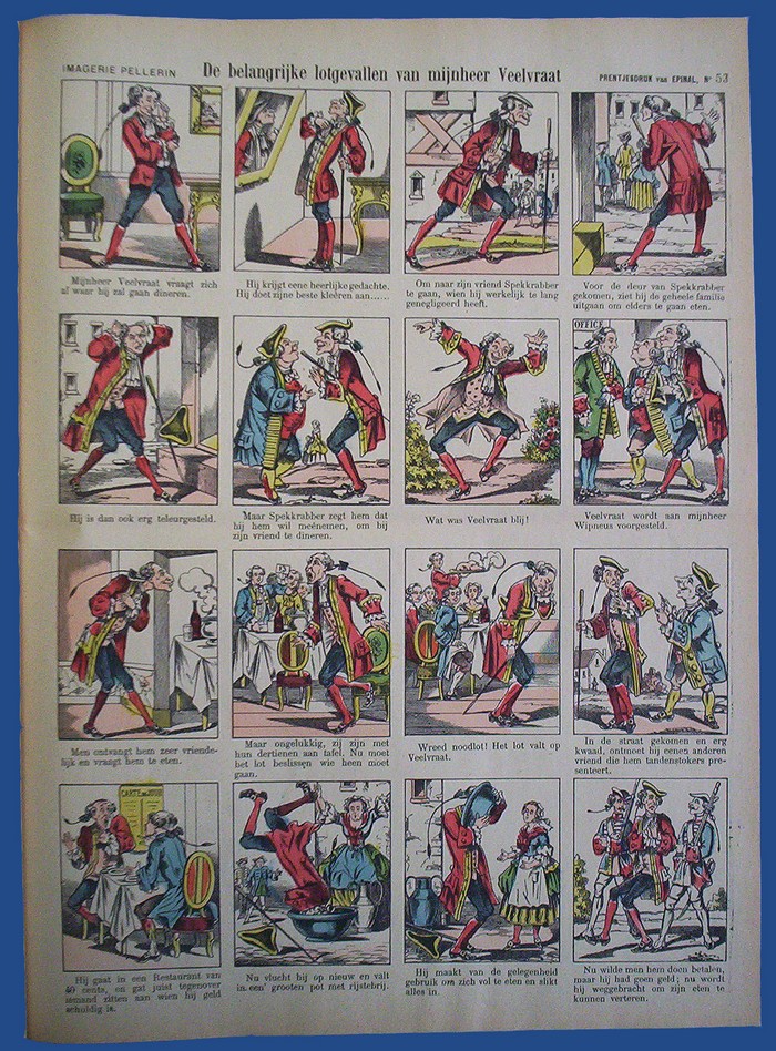 De belangrijke lotgevallen van mijnheer Veelvraat