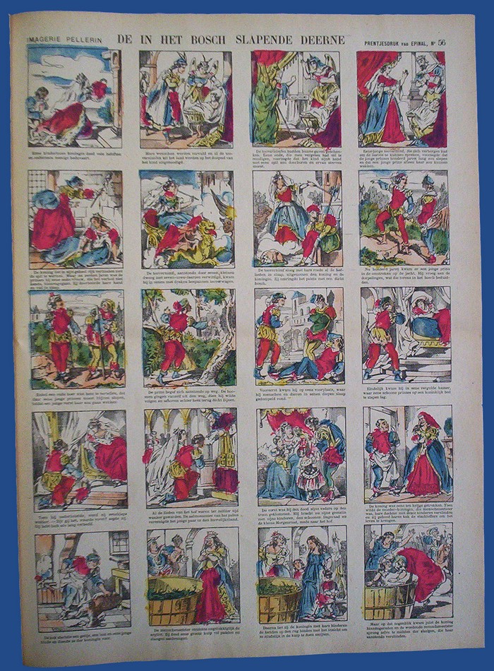 De in het bosch slapende deerne