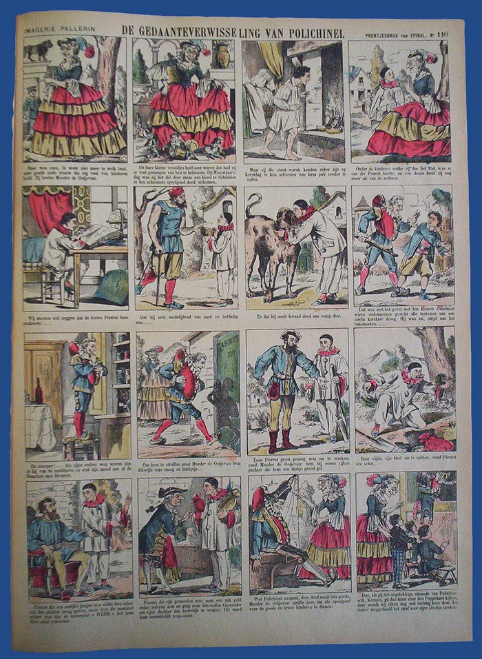 De gedaanteverwisseling van Polichinel