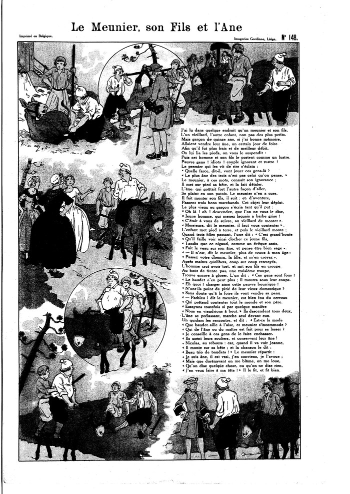 Le Meunier, son fils et L'âne