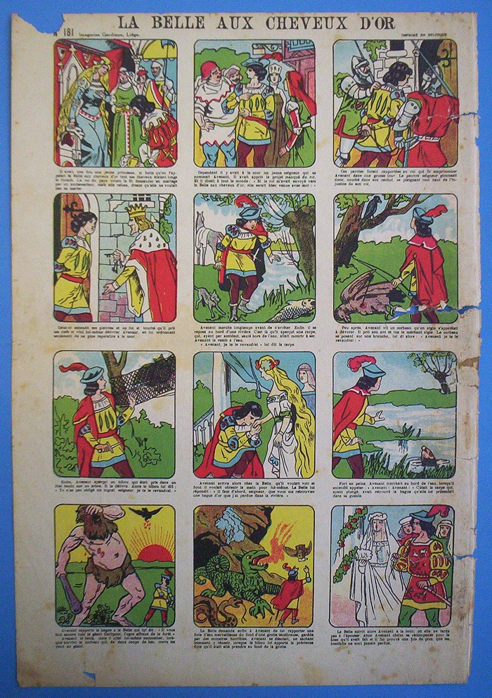 La belle aux cheveux d'or