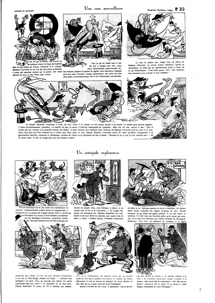 Une cure merveilleuse  Un intrépide explorateur