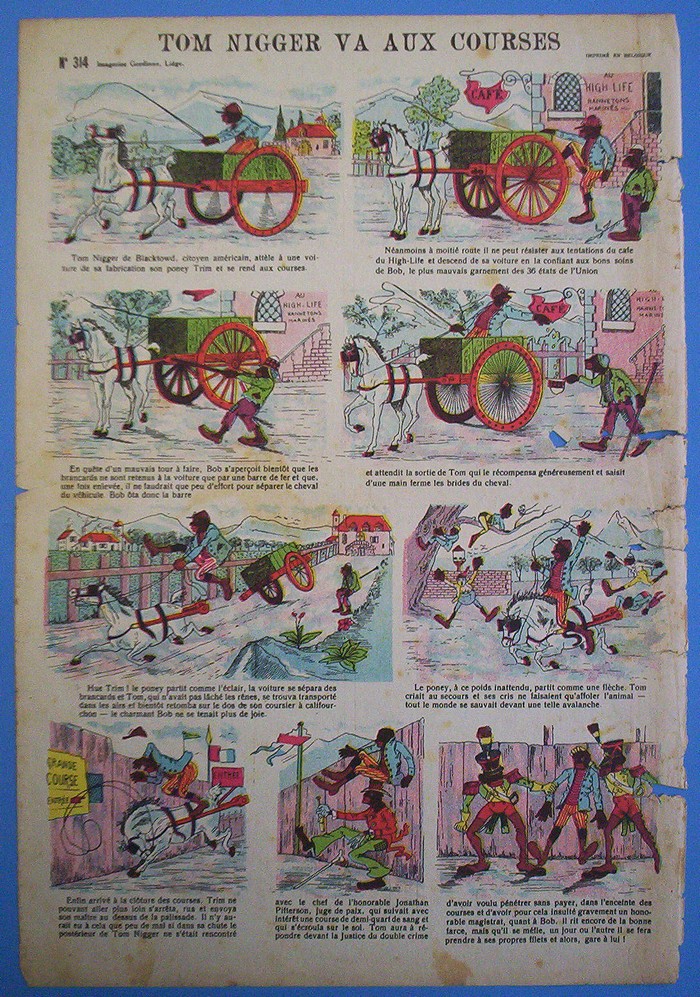 Tom Nigger va aux courses