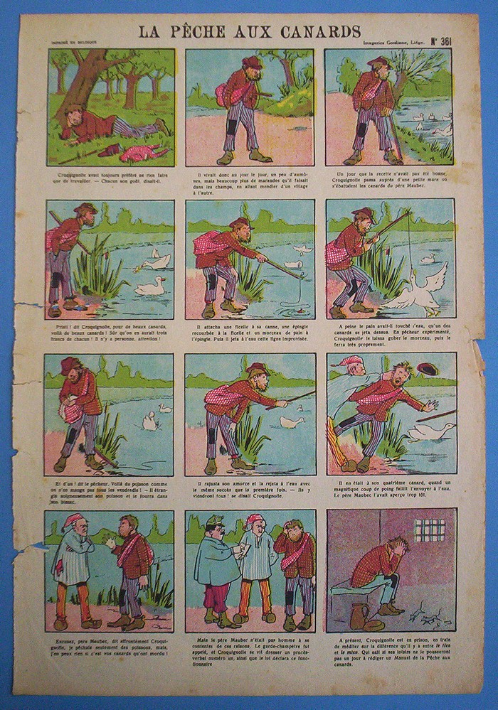 La pêche aux canards