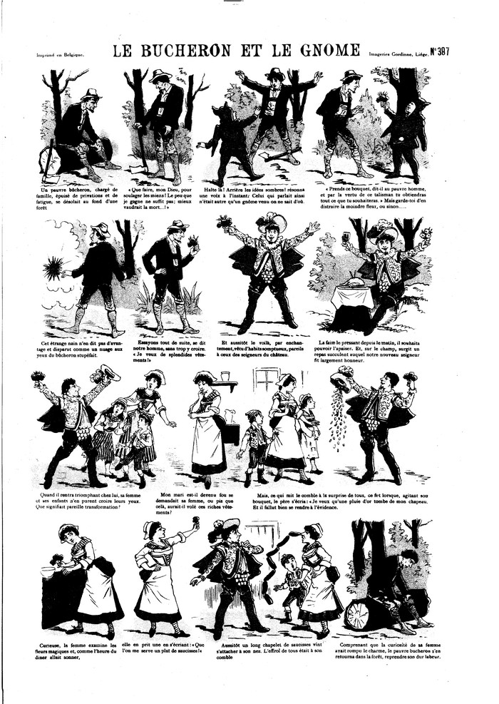 Le bûcheron et le gnome