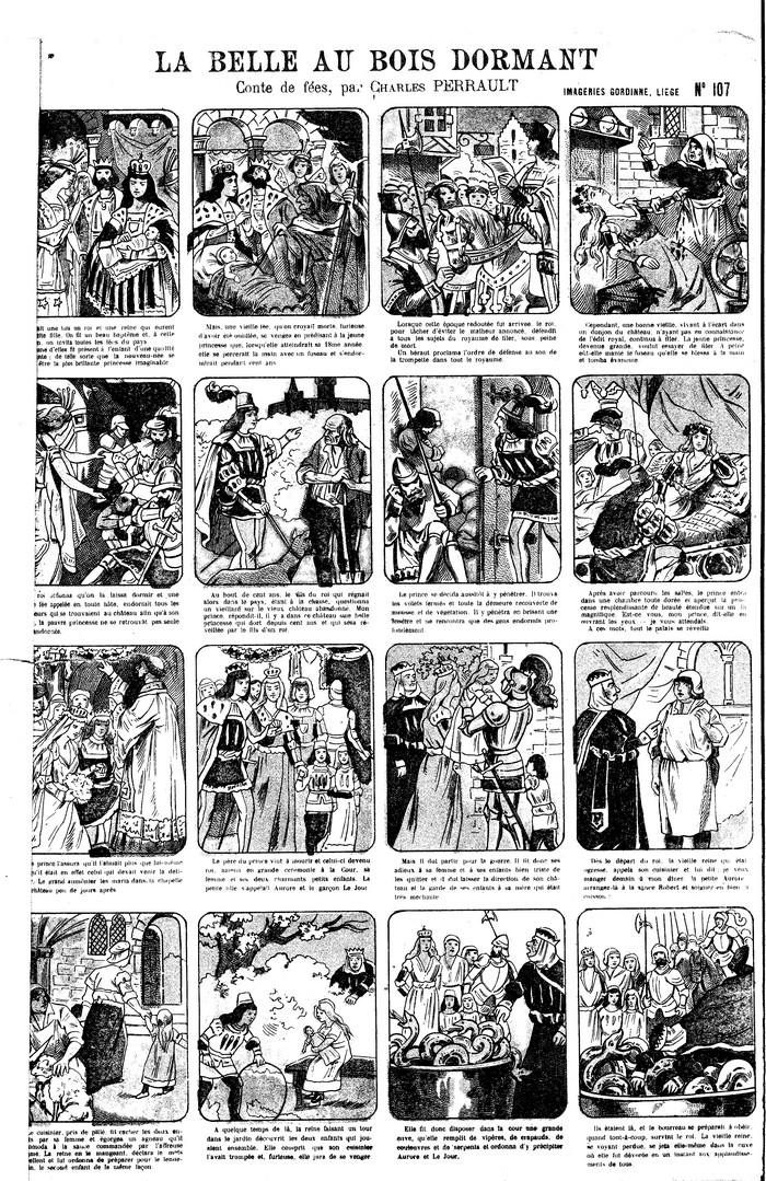 La belle au bois dormant ? conte de fées, par Charles Perrault