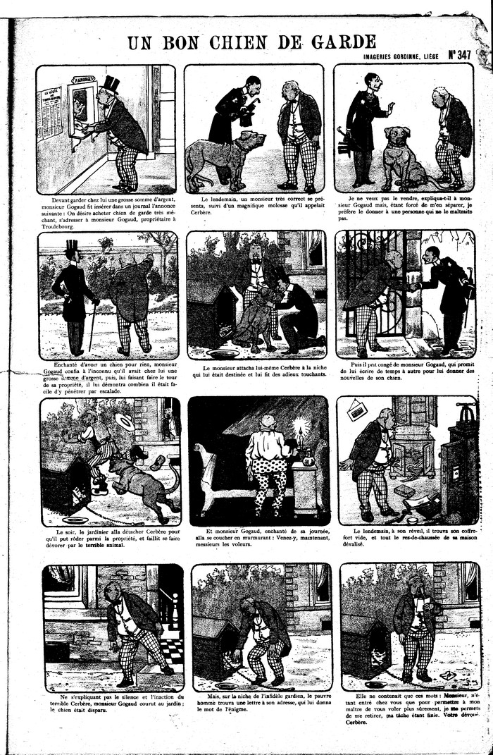 Un bon chien de garde