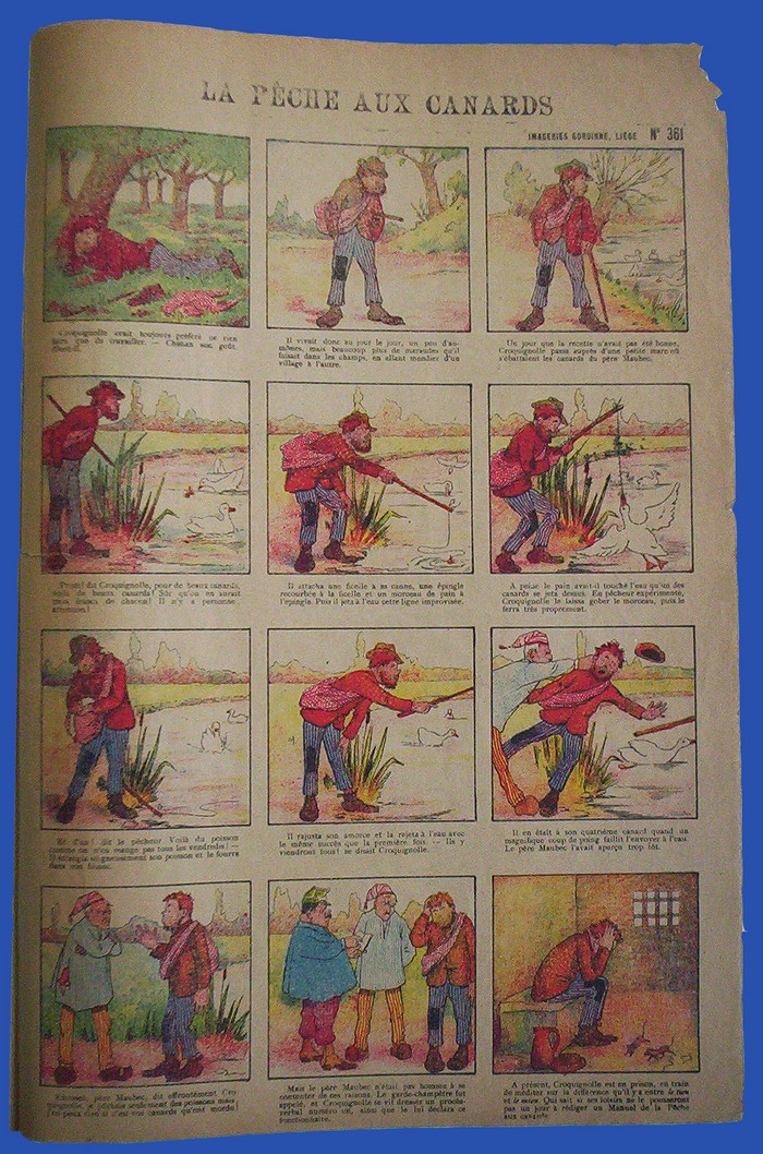 La pêche aux canards