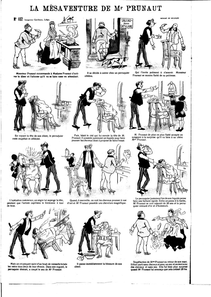 La mésaventure de Mr Prunaut