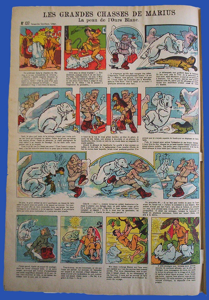 Les grandes chasses de Marius ? La peau de l?ours blanc