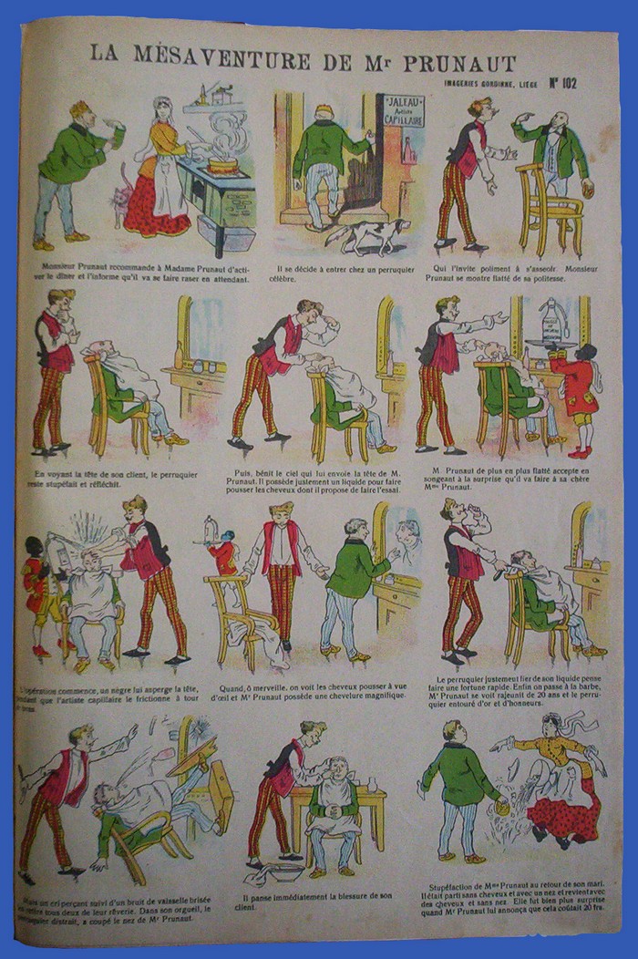 La mésaventure de Mr Prunaut