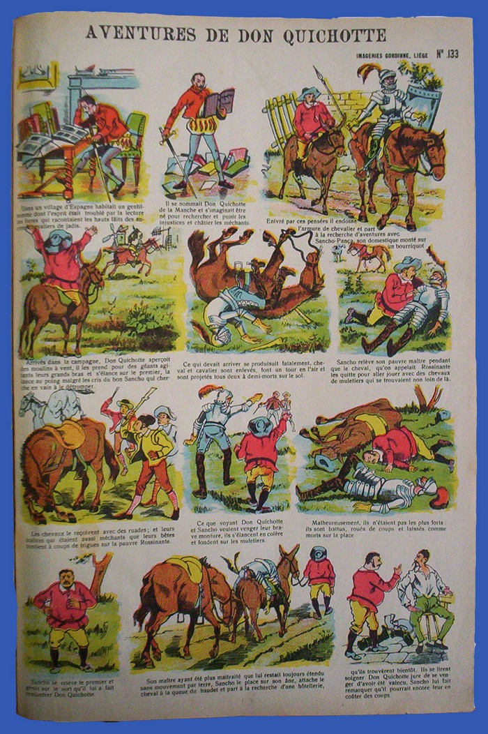 Aventures de Don Quichotte