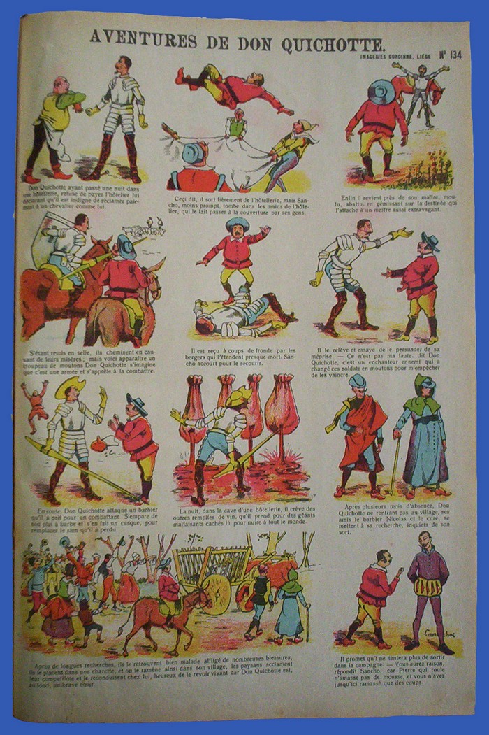 Aventures de Don Quichotte