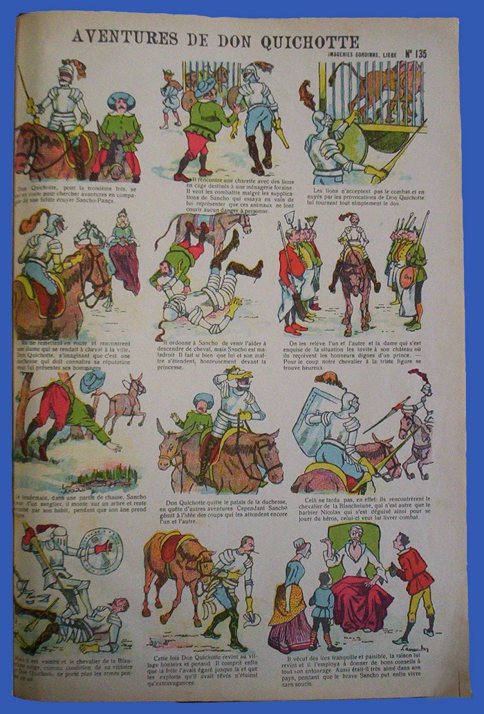 Aventures de Don Quichotte