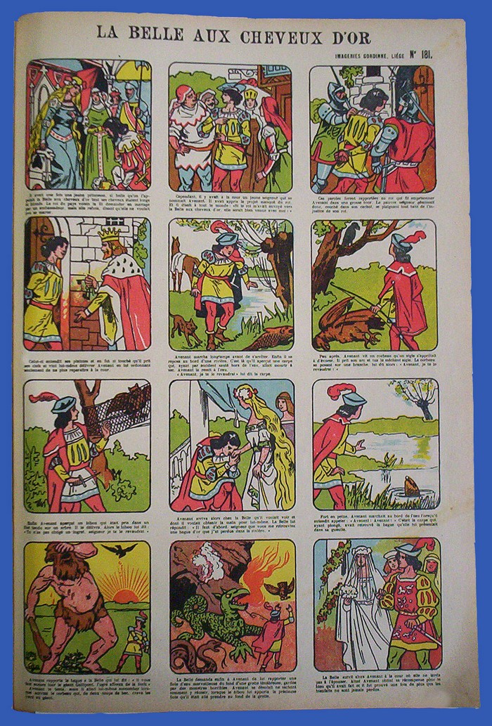 La belle aux cheveux d?or