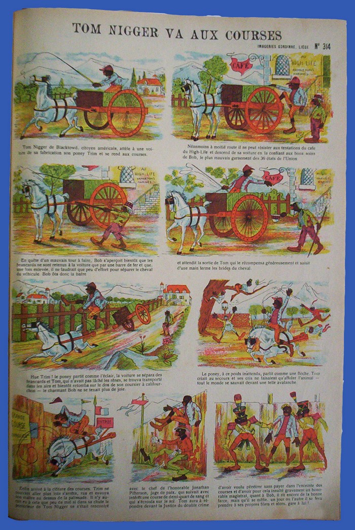 Tom Nigger va aux courses