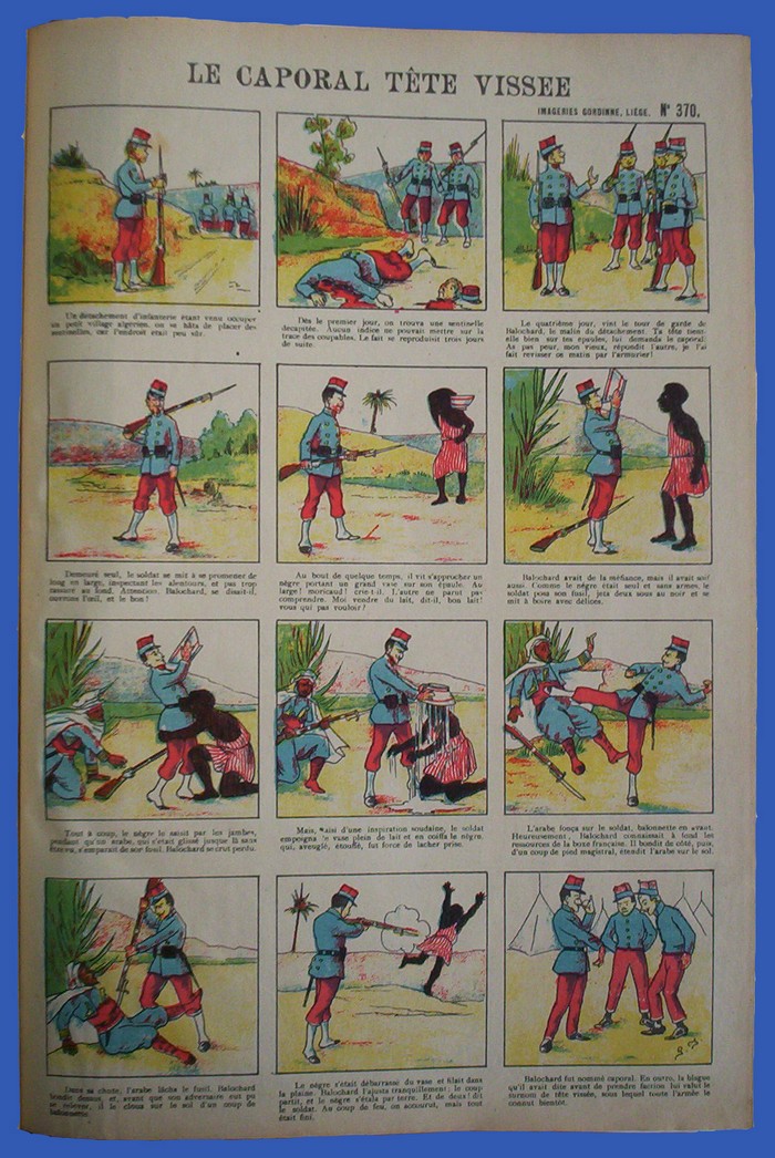 Le caporal tête vissee