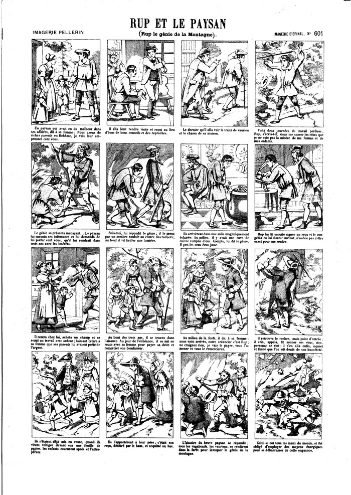 Rup et le paysan (Rup le génie de la Montagne)