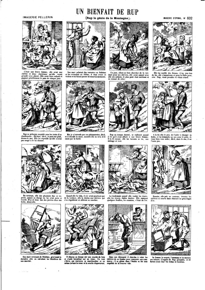 Un bienfait de Rup (Rup le génie de la Montagne)