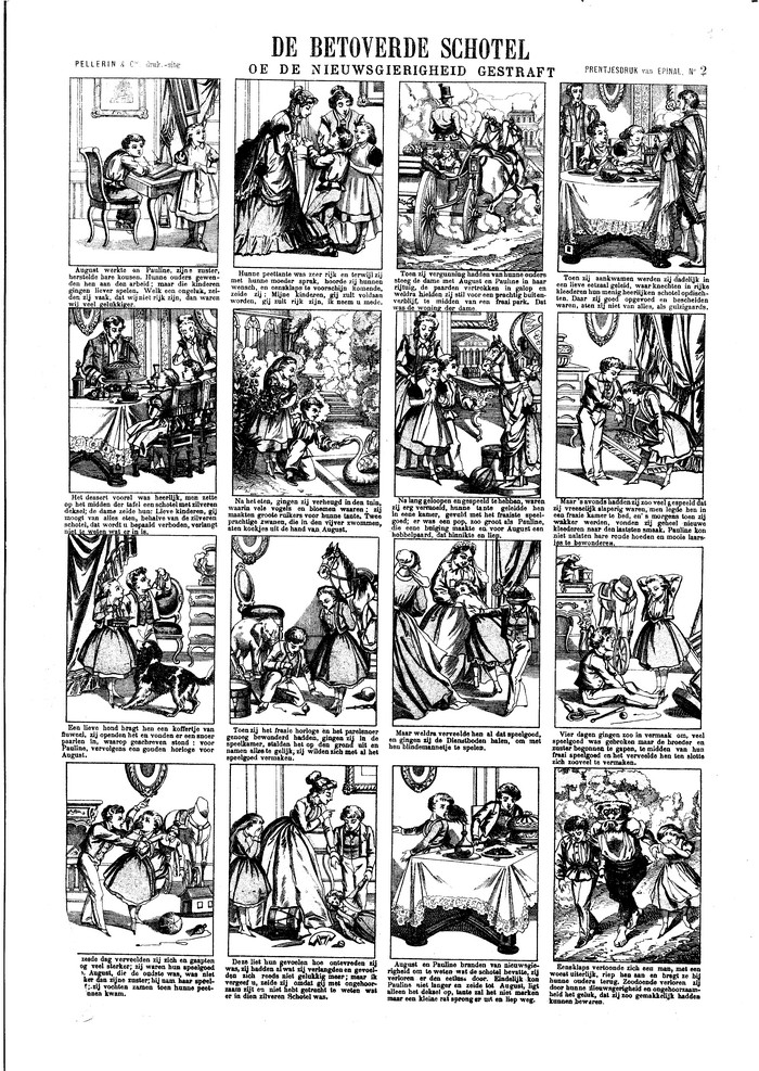 De betoverde schotel of de nieuwsgierigheid gestraft