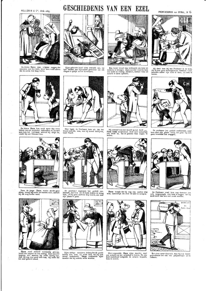 Geschiedenis van een ezel