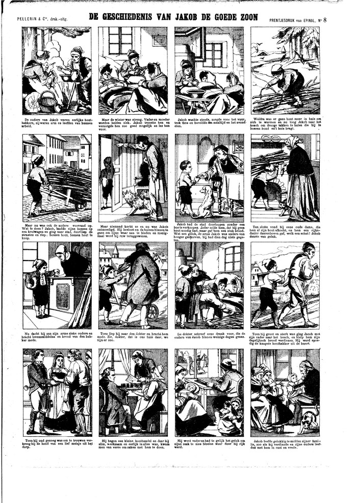 De geschiedenis van Jakob de goede zoon