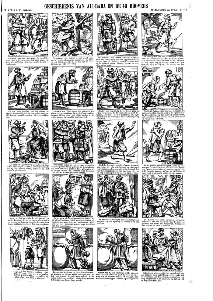 Geschiedenis van Ali-Baba en de 40 rovers