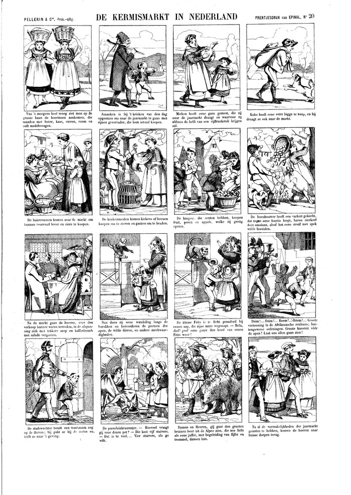 De kermismarkt in Nederland