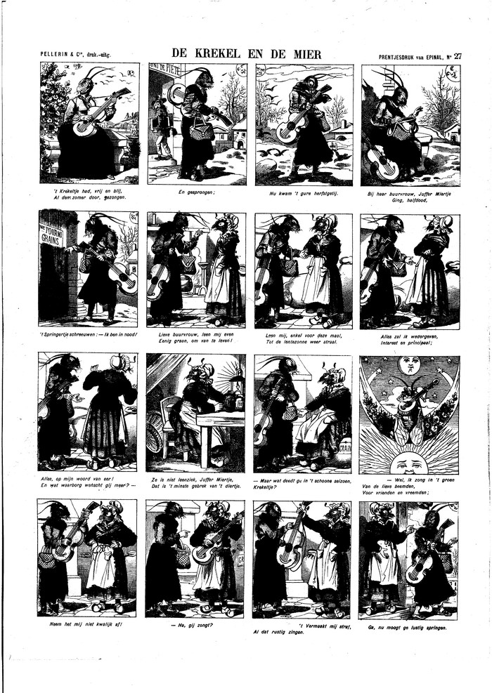 De krekel en de mier