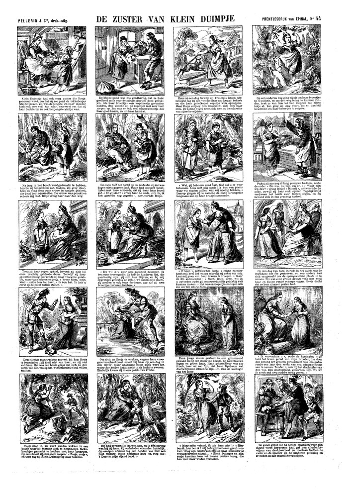 De zuster van Klein Duimpje