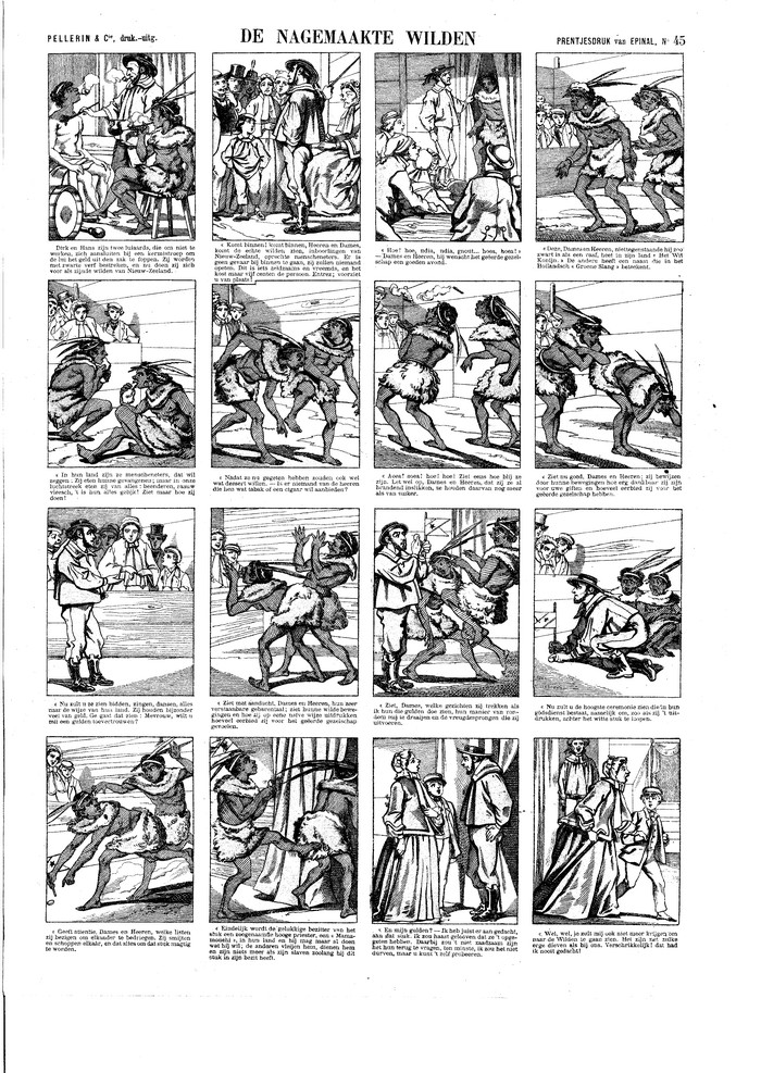 De nagemaakte wilden